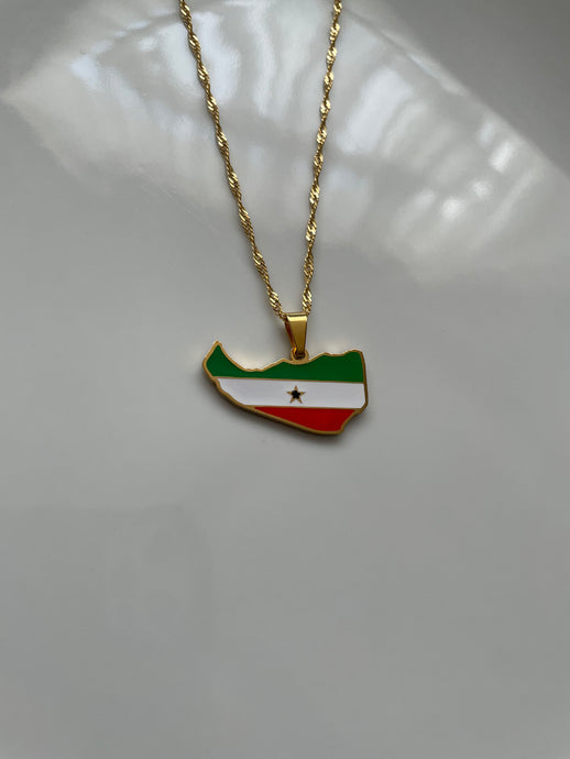 SOMALILAND Necklace - GOLD (Limited Edition) - Oara Official