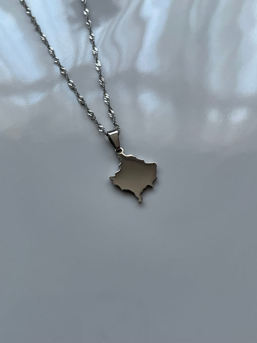 KOSOVO Necklace - SILVER - Oara Official