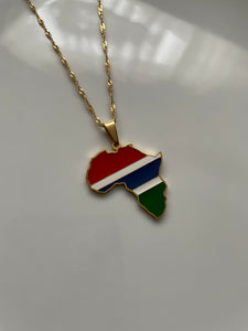 GAMBIA Necklace - GOLD (Limited Edition) - Oara Official