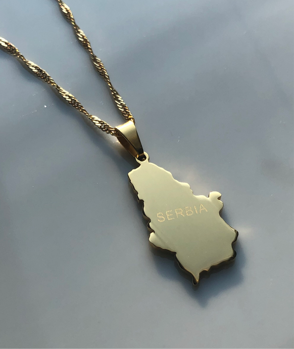 SERBIA Necklace - GOLD - Oara Official