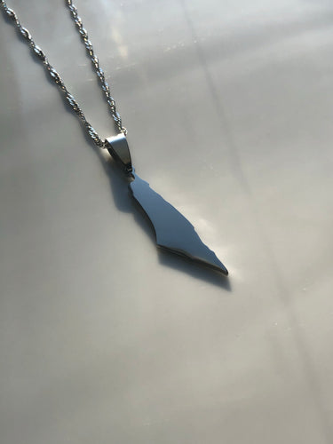 PALESTINE Necklace - SILVER - Oara Official