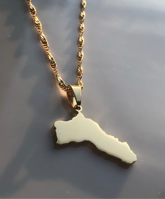 KURDISTAN Necklace - GOLD - Oara Official