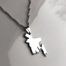 Load image into Gallery viewer, BANGLADESH Necklace - SILVER - Oara Official
