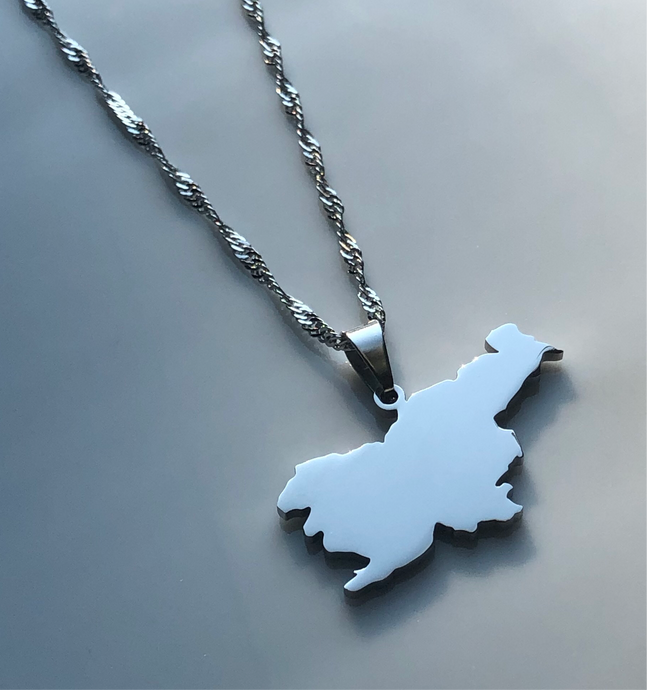 SLOVENIA Necklace - SILVER - Oara Official