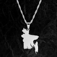 Load image into Gallery viewer, BANGLADESH Necklace - SILVER - Oara Official
