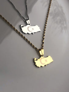 TURKEY Necklace - GOLD - Oara Official