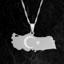 Load image into Gallery viewer, TURKEY Necklace - SILVER - Oara Official
