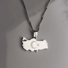 Load image into Gallery viewer, TURKEY Necklace - SILVER - Oara Official
