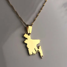 Load image into Gallery viewer, BANGLADESH Necklace - GOLD - Oara Official
