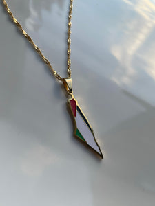 PALESTINE Necklace - Gold (Limited Edition) - Oara Official